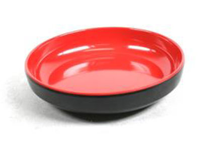 Picture of Melamin red R.D. PLATE #6 (15.0cm)(12)